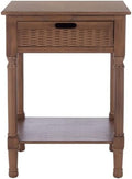 Modern 1-Drawer Side Table Nightstand Storage Unit