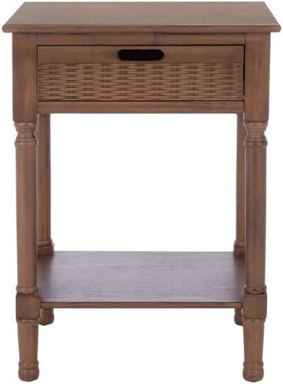 Modern 1-Drawer Side Table Nightstand Storage Unit