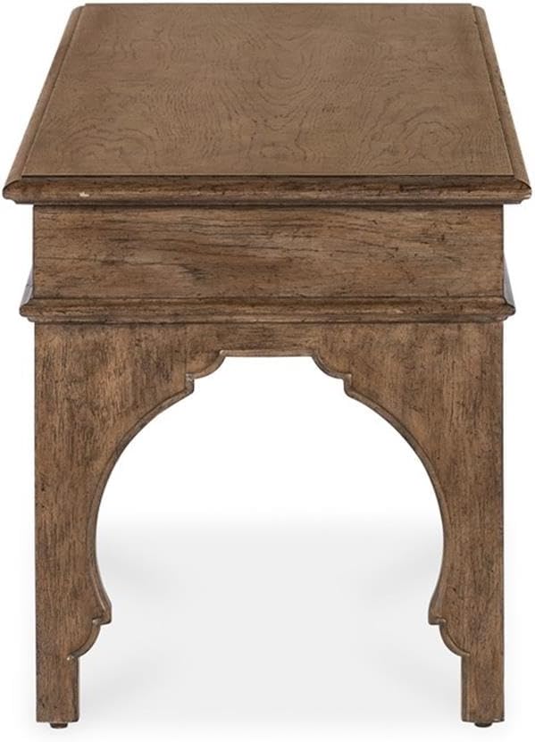 Classic Brown Upholstered Entryway Storage Bench