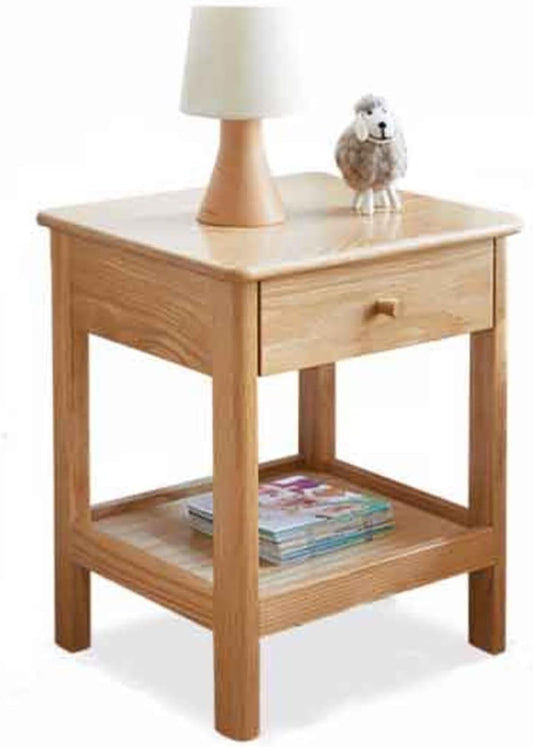 Modern Bedside Nightstand Storage Cabinet