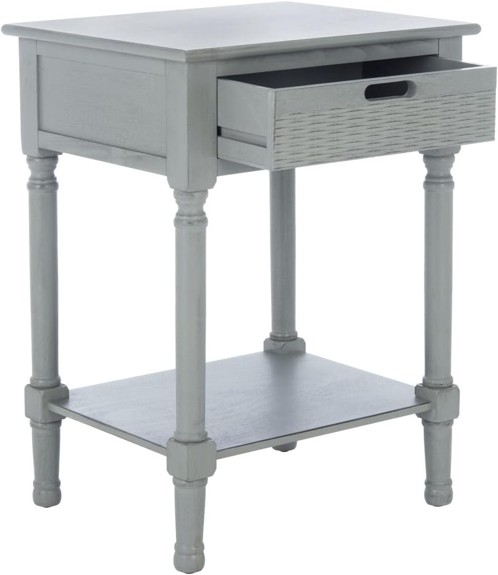 Modern 1-Drawer Side Table Nightstand Storage Unit