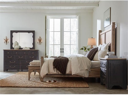 Classic Brown Upholstered Entryway Storage Bench